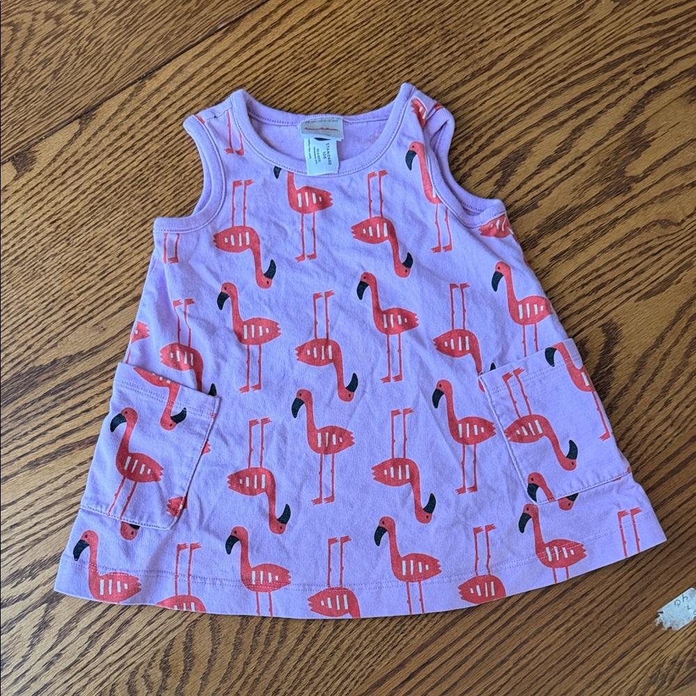 Flamingo Print Kids Tank Top / Hanna Andersson